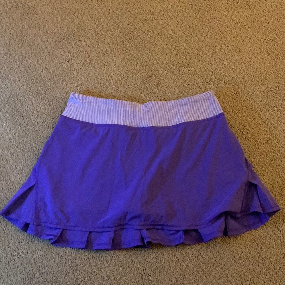 Lululemon Pace Rival Purple Skirt